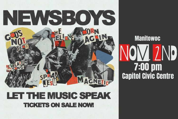 newsboys concert image for Manitowoc show link